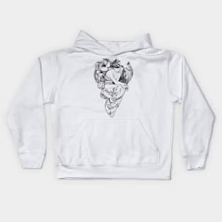 Surreal Girl Kids Hoodie